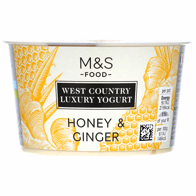 M&S West Country Luxury Honey and Ginger Yogurt