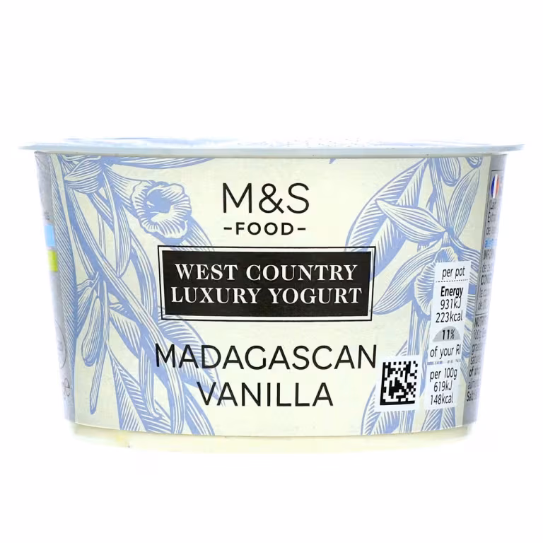 M&S West Country Luxury Madagascan Vanilla Yogurt
