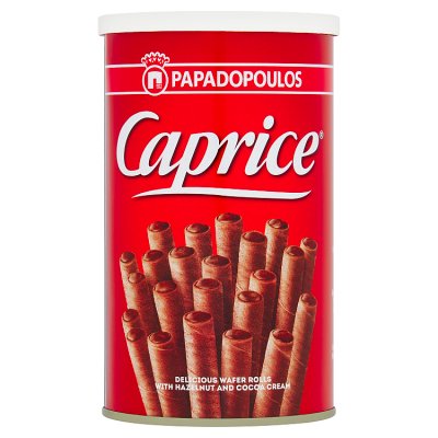 Caprice Wafer Rolls 115g