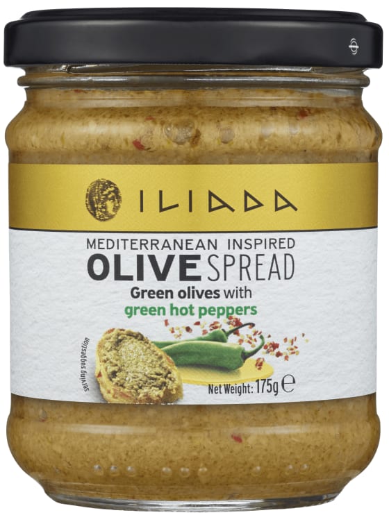 Oliventapenade m/Chili 175g Iliada