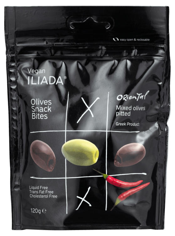 Olivenmiks u/Sten Picanto 120g Iliada