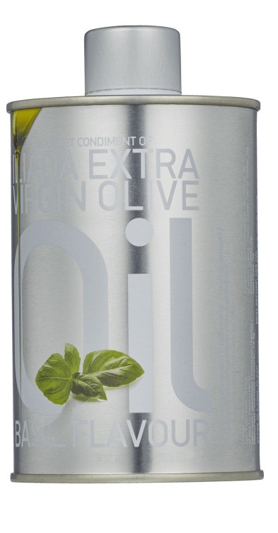 Olivenolje X.Virgin m/Basilikum 250ml Iliada