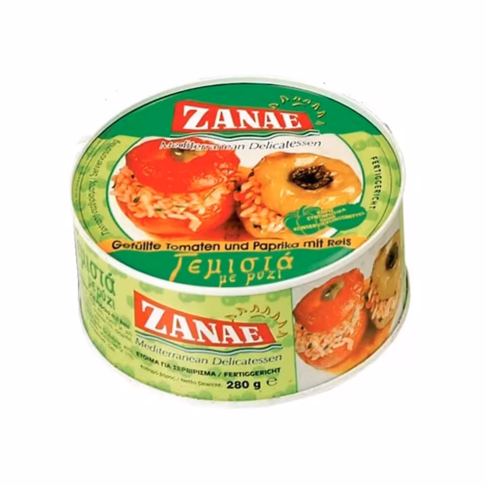 Tomatoes & Peppers Stuffed With Rice 280g (Zanae) | Multi