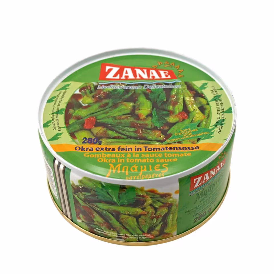 Okra in Tomato Sauce 280g (Zanae)