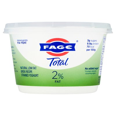 Fage Total 2% Fat Natural Greek Yogurt