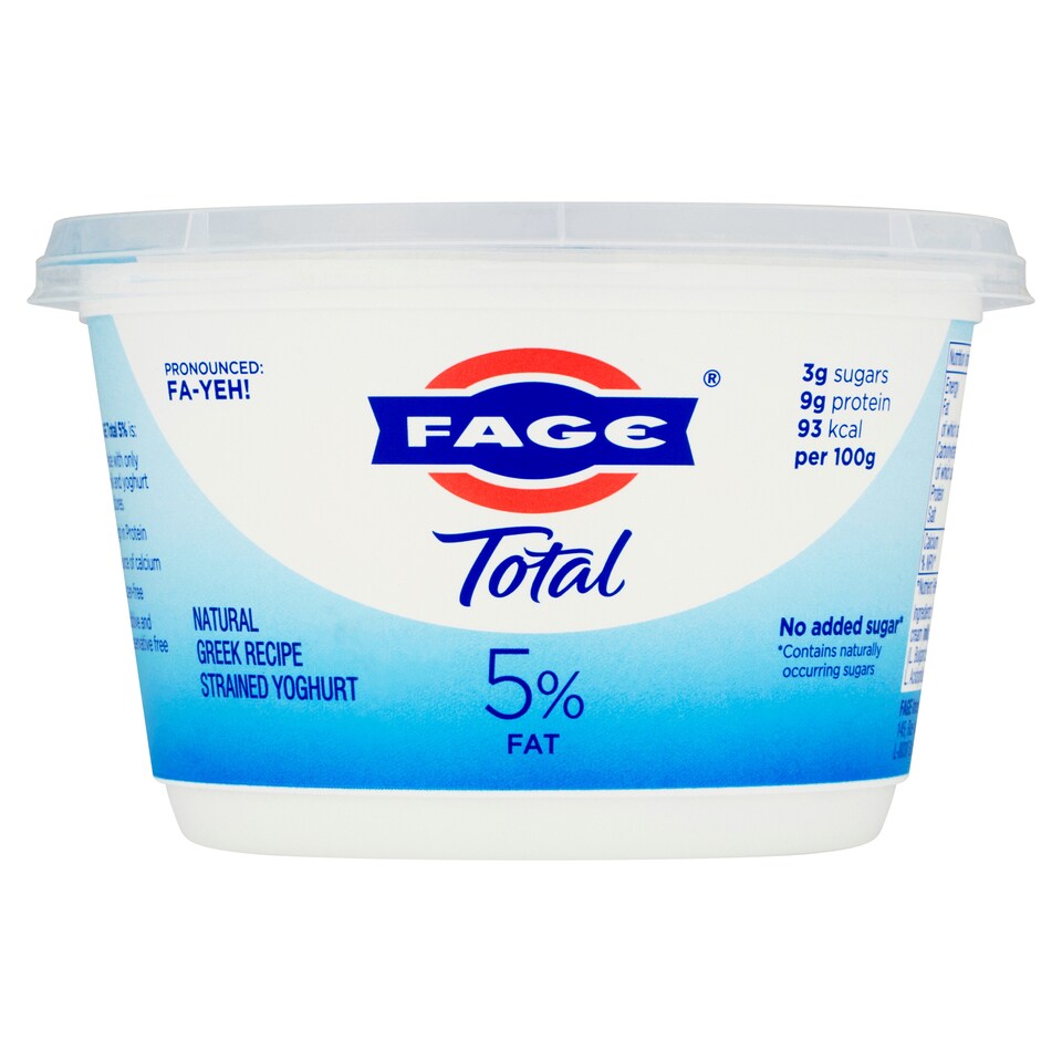 Fage Total 5% Fat Greek Recipe Yogurt 450G