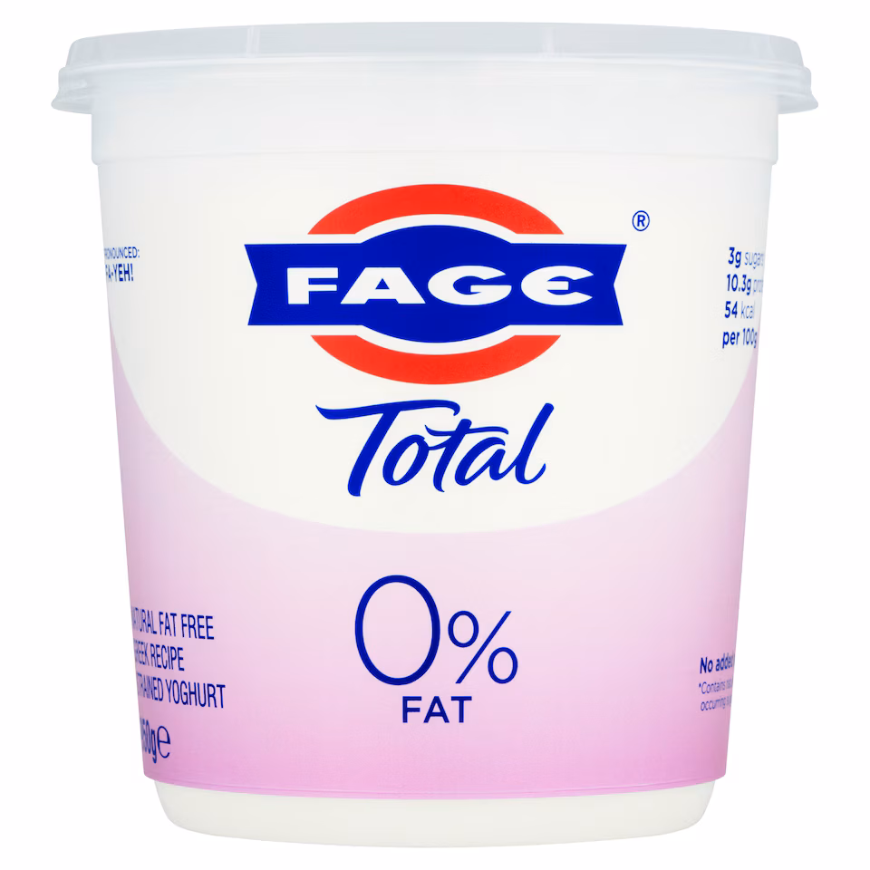 Fage Total 0%Fat Greek Recipe Yogurt 950G