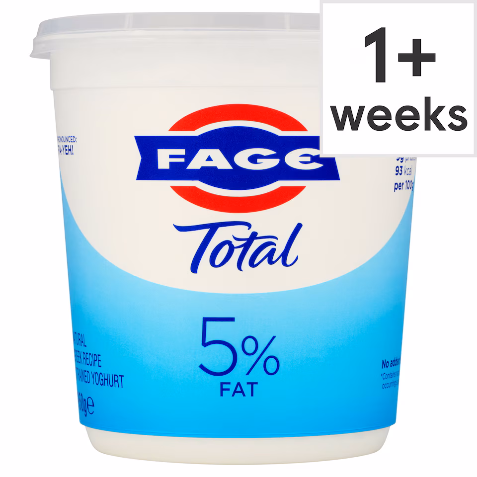 Fage Total 5% Fat Greek Recipe Yogurt 950G