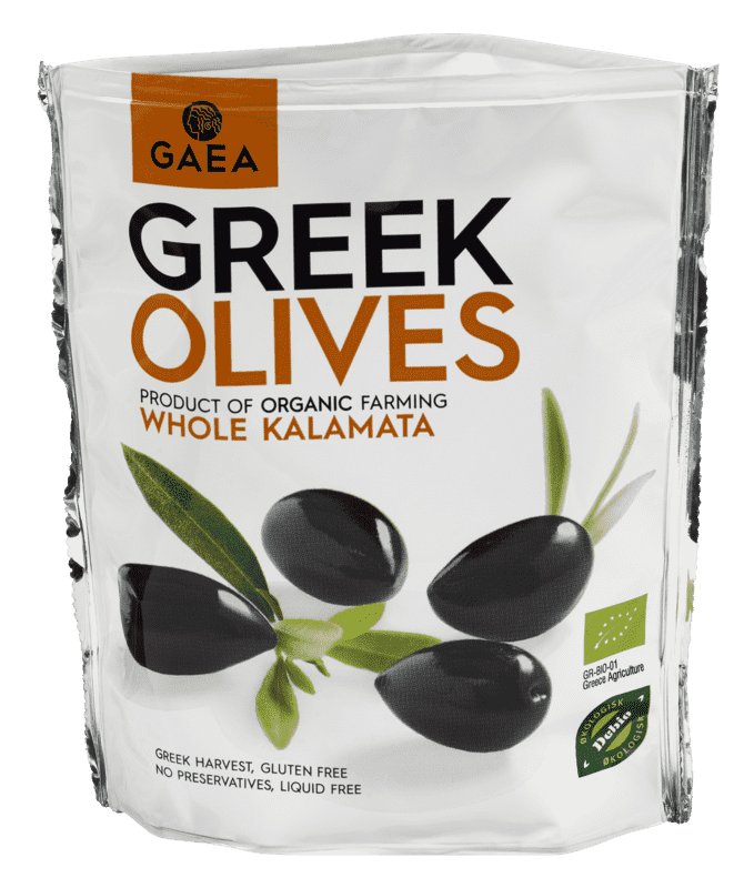 Gaea Organic Greek Olives Kalamata 150g