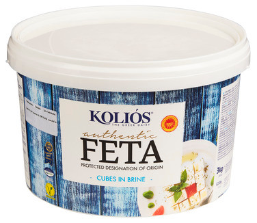 Gresk Feta Terning 3kg Kolios
