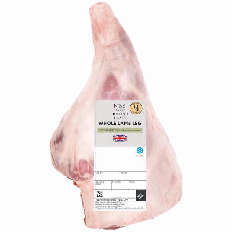 M&S British Whole Lamb Leg