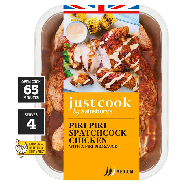 Sainsbury's Piri Piri Spatchcock British Chicken 1.26kg