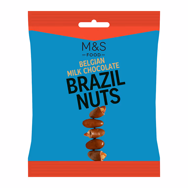 M&S Belgian Milk Chocolate Brazil Nuts