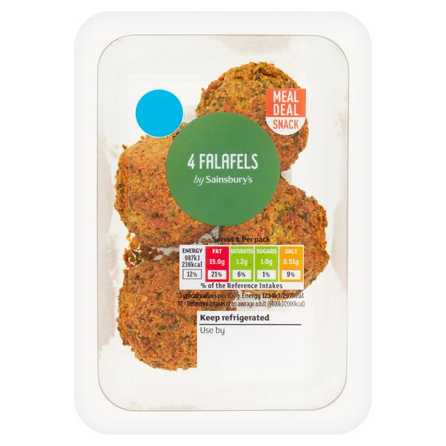 Sainsbury's Falafels x4 80g