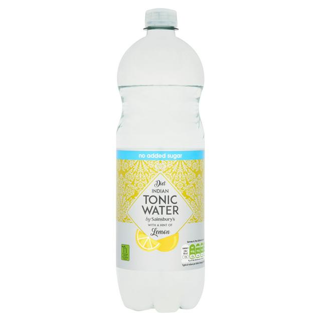 Sainsbury's Diet Indian Tonic Water with Lemon 1L