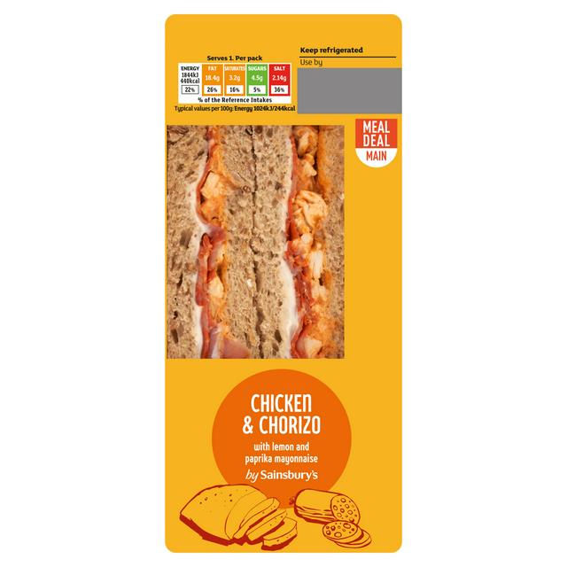 Sainsbury’s Chicken & Chorizo Sandwich