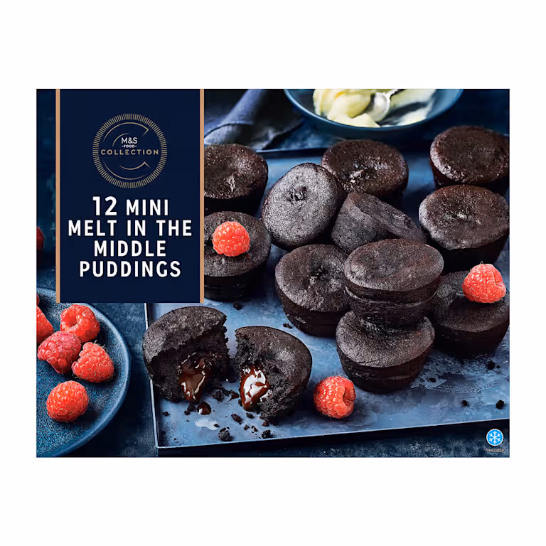 M&S Collection Mini Melt in the Middle Puddings