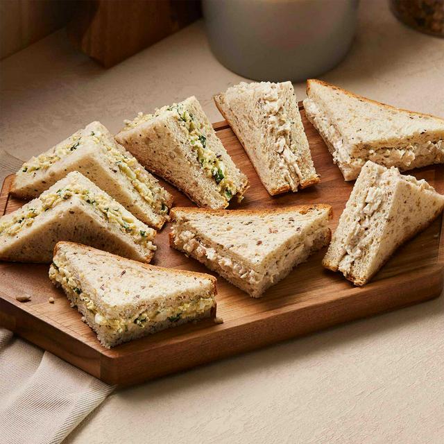 Sainsbury's Egg Mayo & Chicken Mayo Gluten Free Sandwich Platter (8 Quarters)