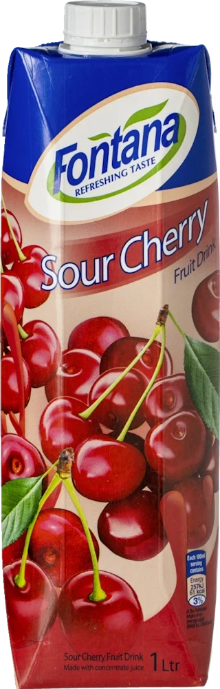 Fontana Sour Cherry Juice 1l