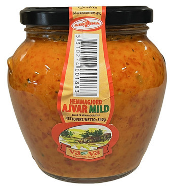 Ajvar Vava Mild 540g