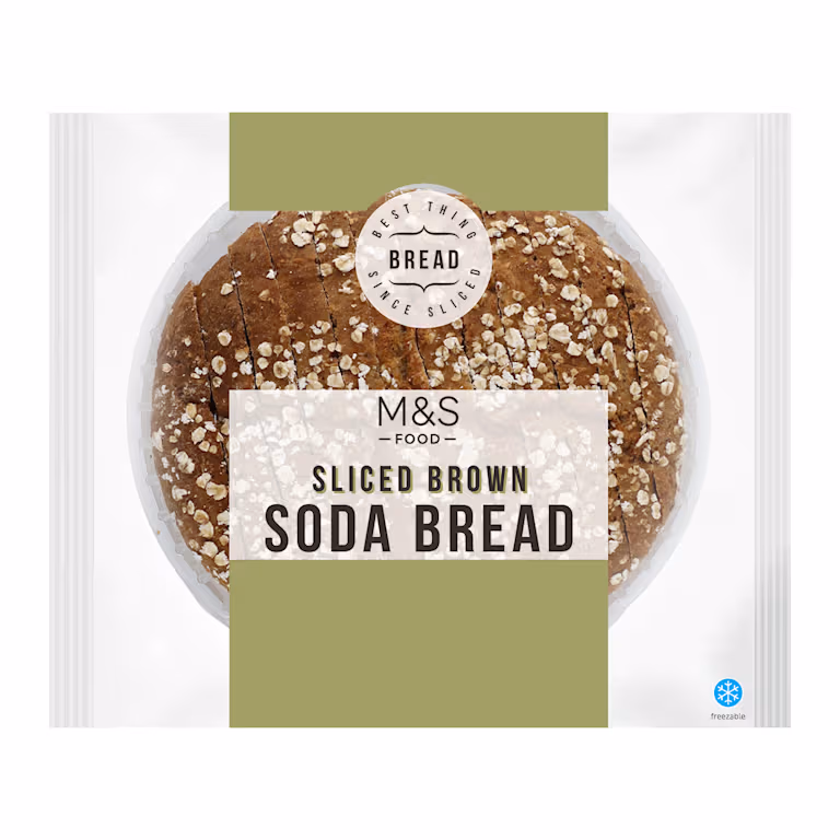 M&S Sliced Brown Soda Bread
