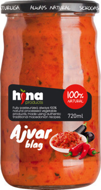 Ajvar Mild 700g Hina