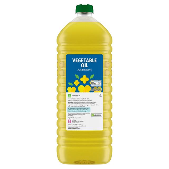 Sainsbury's Vegetable Oil 3L