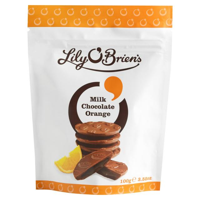 Lily O'Brien's Milk Chocolate Orange 100g
