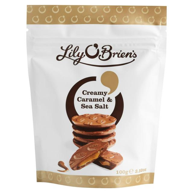 Lily O'Brien's Creamy Caramel & Sea Salt 100g