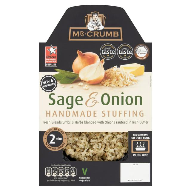 Mr. Crumb 225g Sage & Onion Stuffing Tray