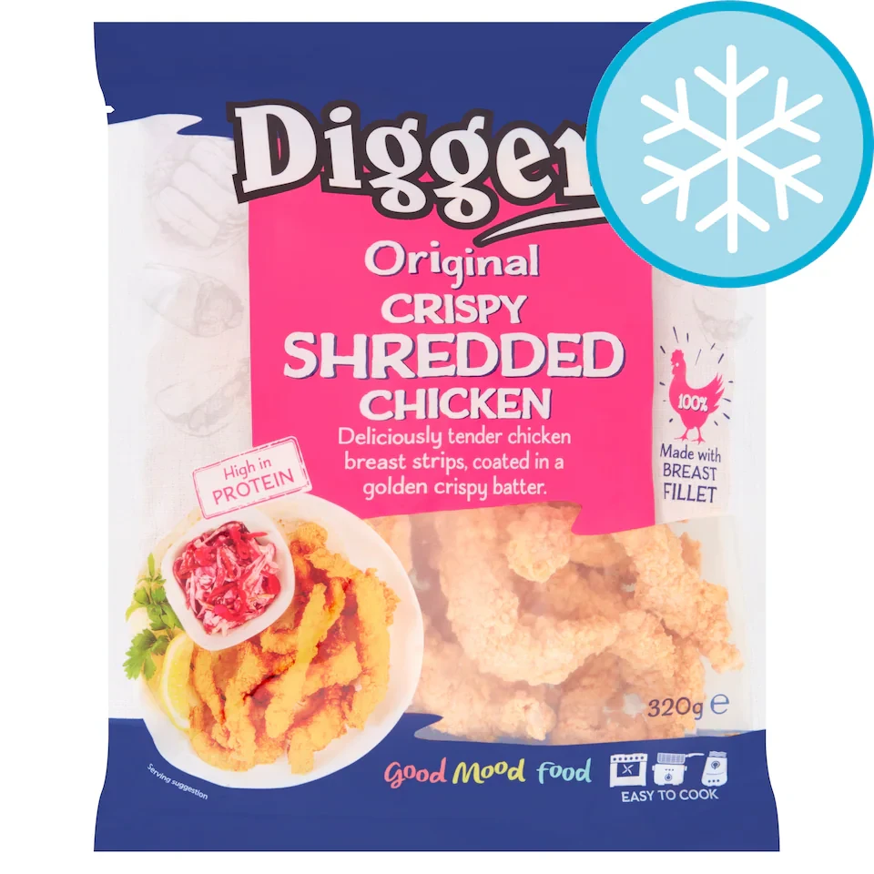 Diggerscrispy Shredded Chicken 320G