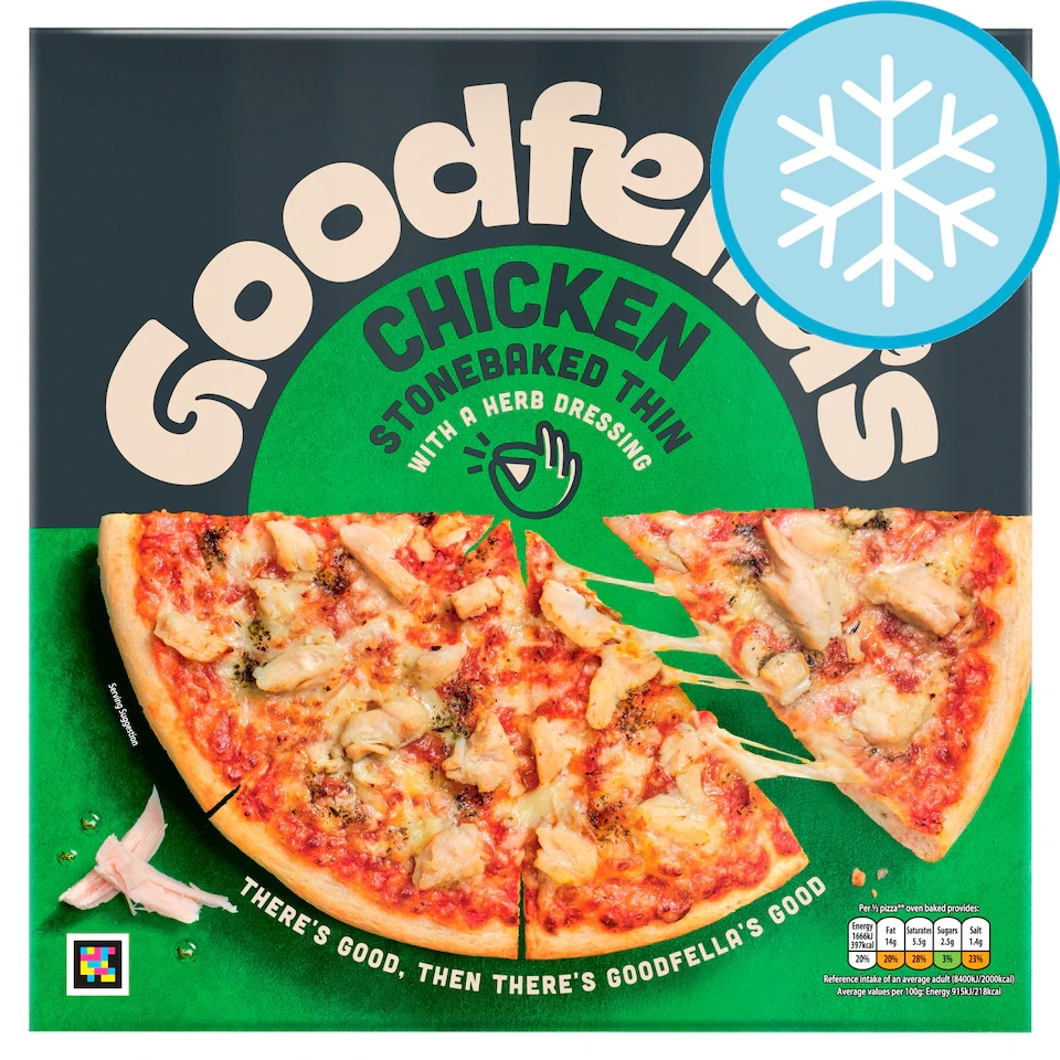 Goodfella's Stonebaked Thin Chicken Pizza 365G