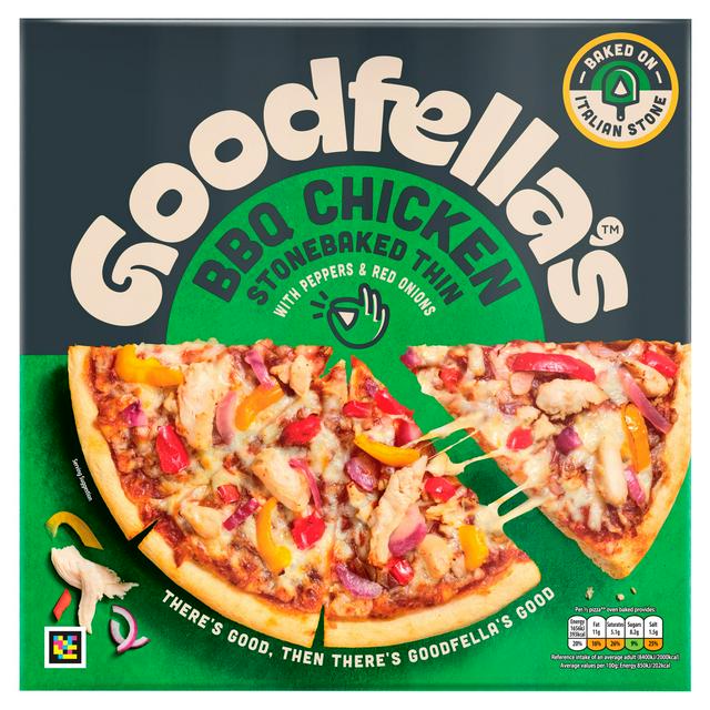 Goodfella's Stonebaked Thin BBQ Chicken Pizza 385g