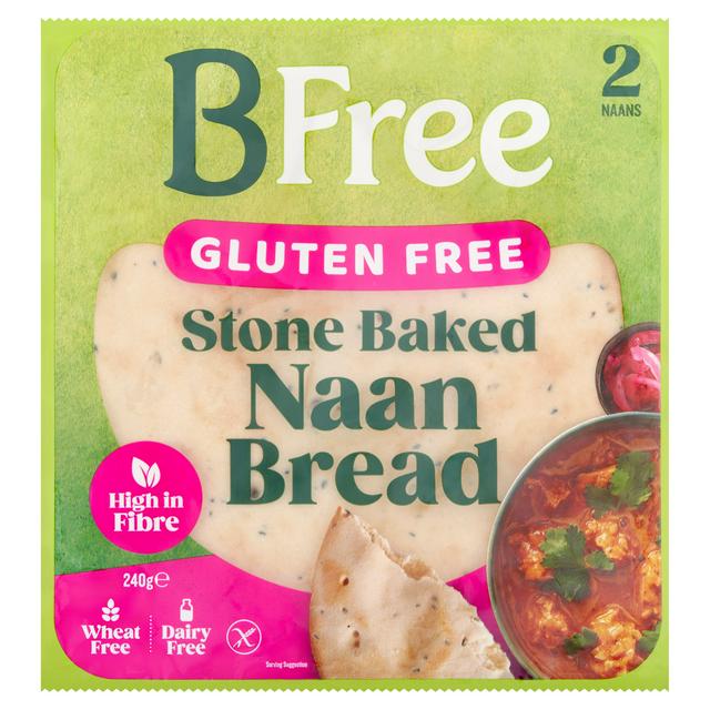 BFree Naan Breads Stone Baked Original 240g