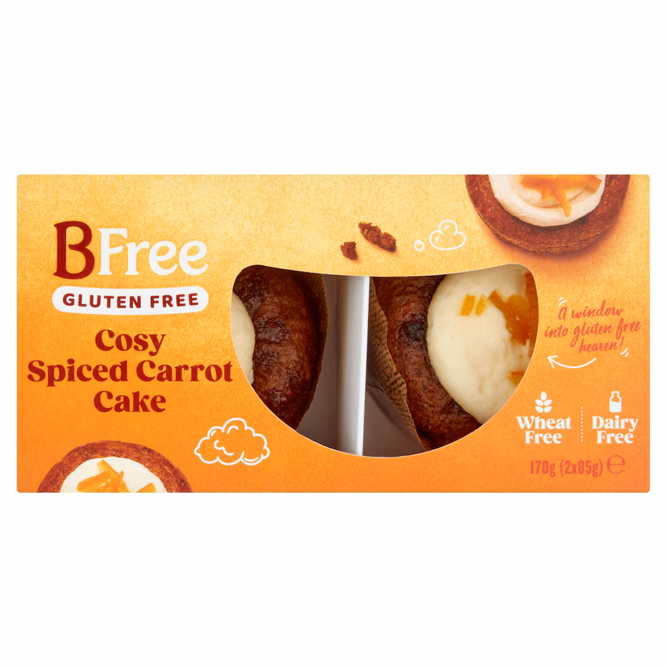 BFree 2 Gluten Free Spiced Crt Cakes 170G