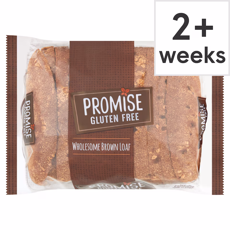 Promise Gluten Free Wholesome Brown Sliced Bread Loaf 480g