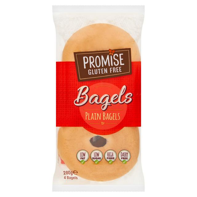 Promise Gluten Free Plain Bagels 280g