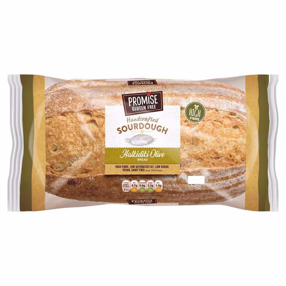 Promise Gluten Free Halkidiki Olive Bread 400g