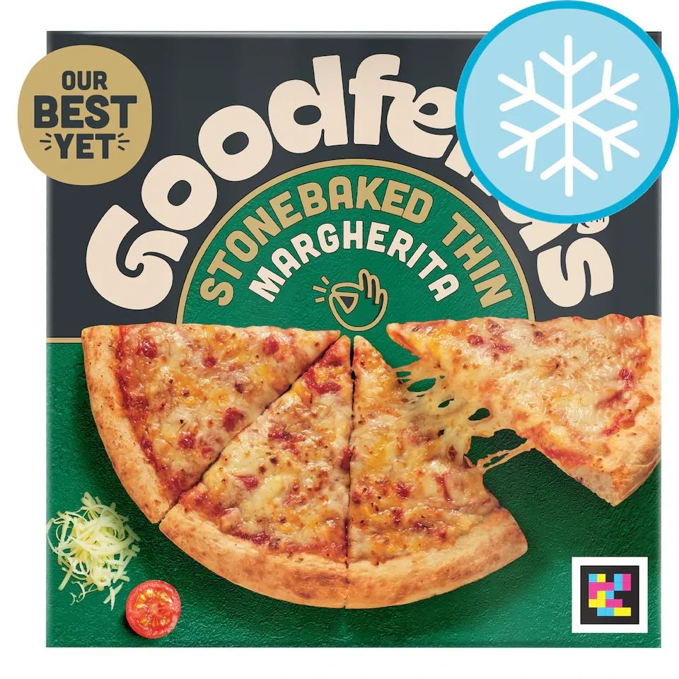 Goodfella's Stonebaked Thin Margherita Cheese Pizza 334g