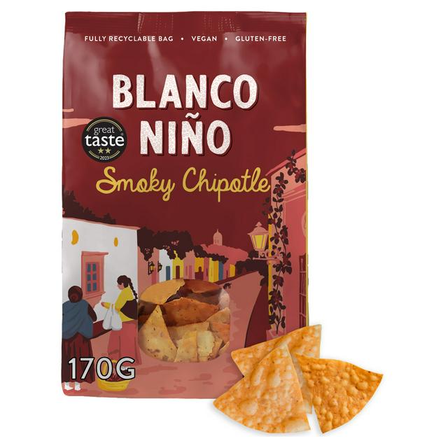 Blanco Nino Smoky Chipotle Tortilla Chips 170g