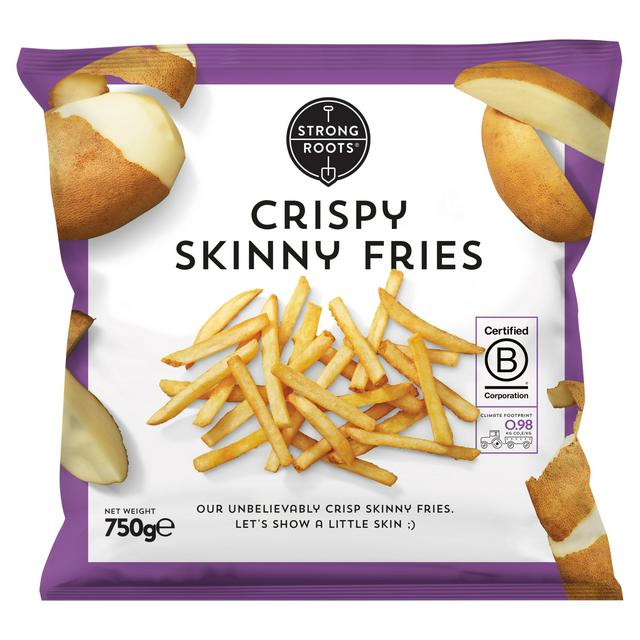 Strong Roots Crispy Skinny Fries 750g