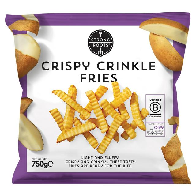 Strong Roots Crispy Crinkle Fries 750g