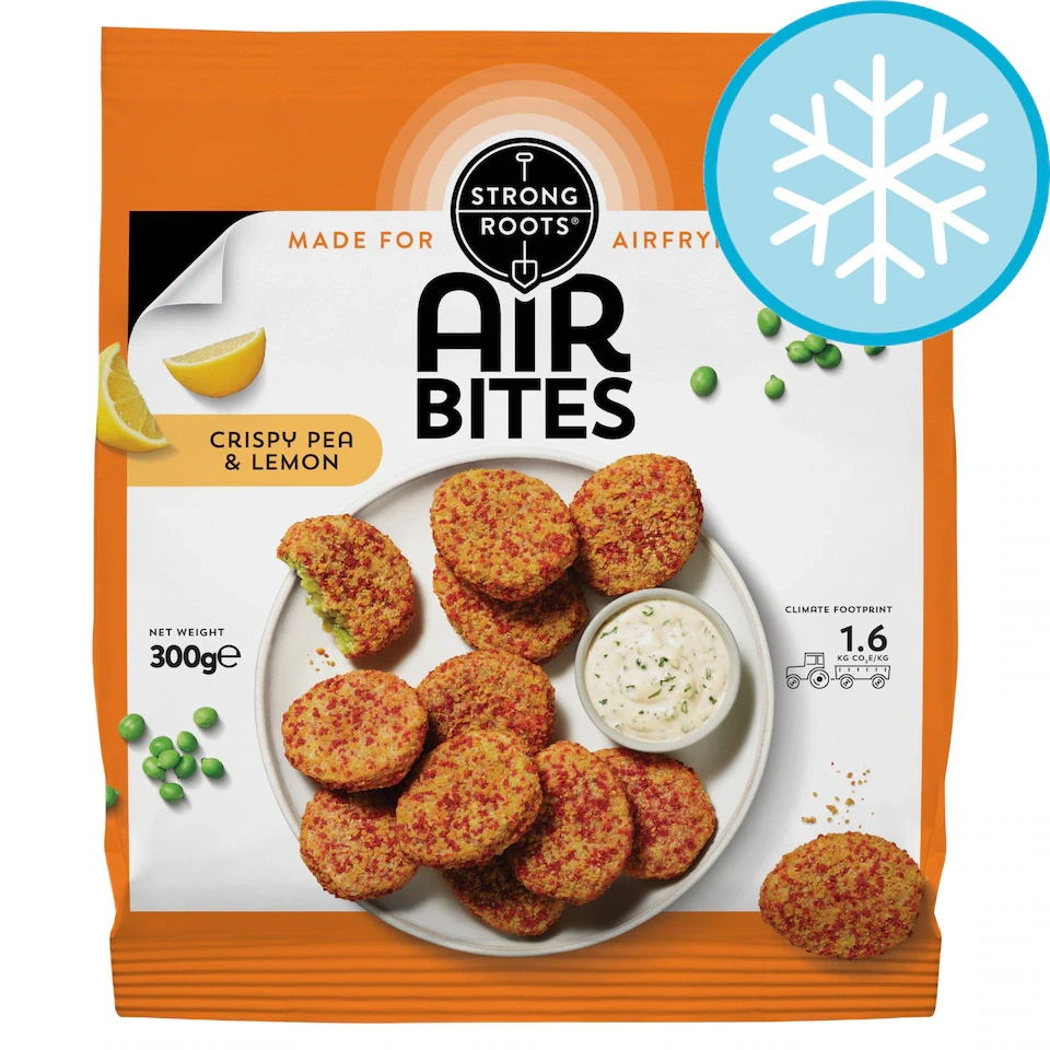 Strong Roots Air Bites Crispy Pea & Lemon 300g