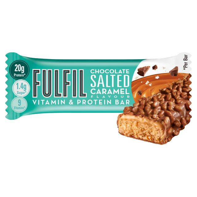 Fulfil Chocolate Salted Caramel Flavour Vitamin & Protein Bar 55g