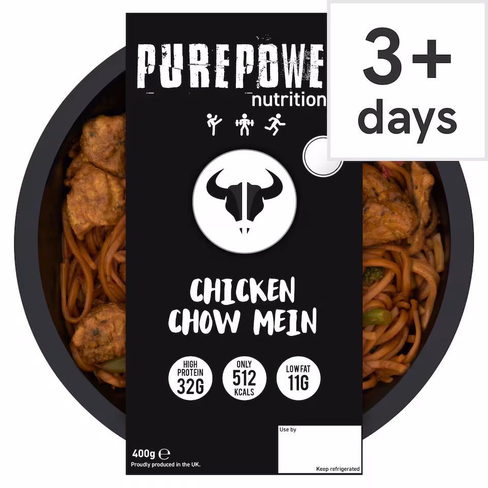 PUREPOWER NUTRITION CHICKEN CHOW MEIN 400G
