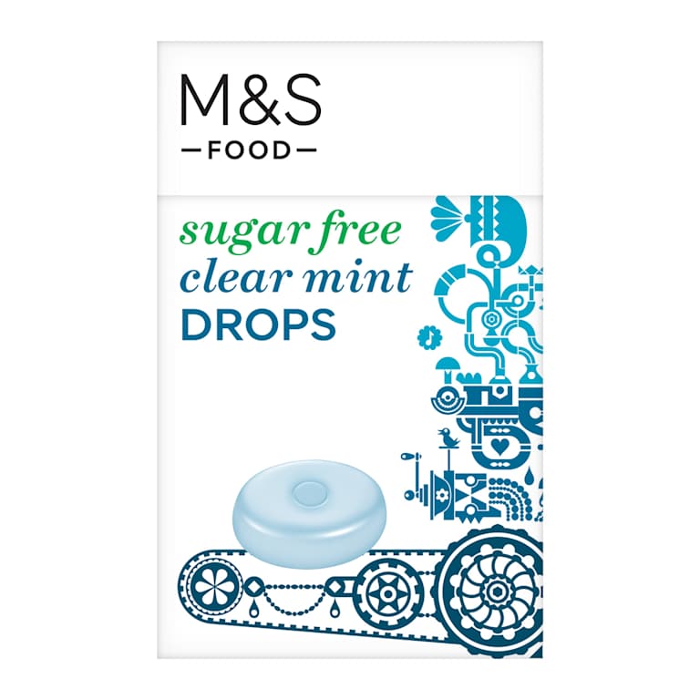 M&S Sugar-Free Clear Mint Drops
