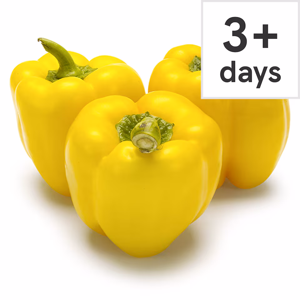Tesco Yellow Peppers Each