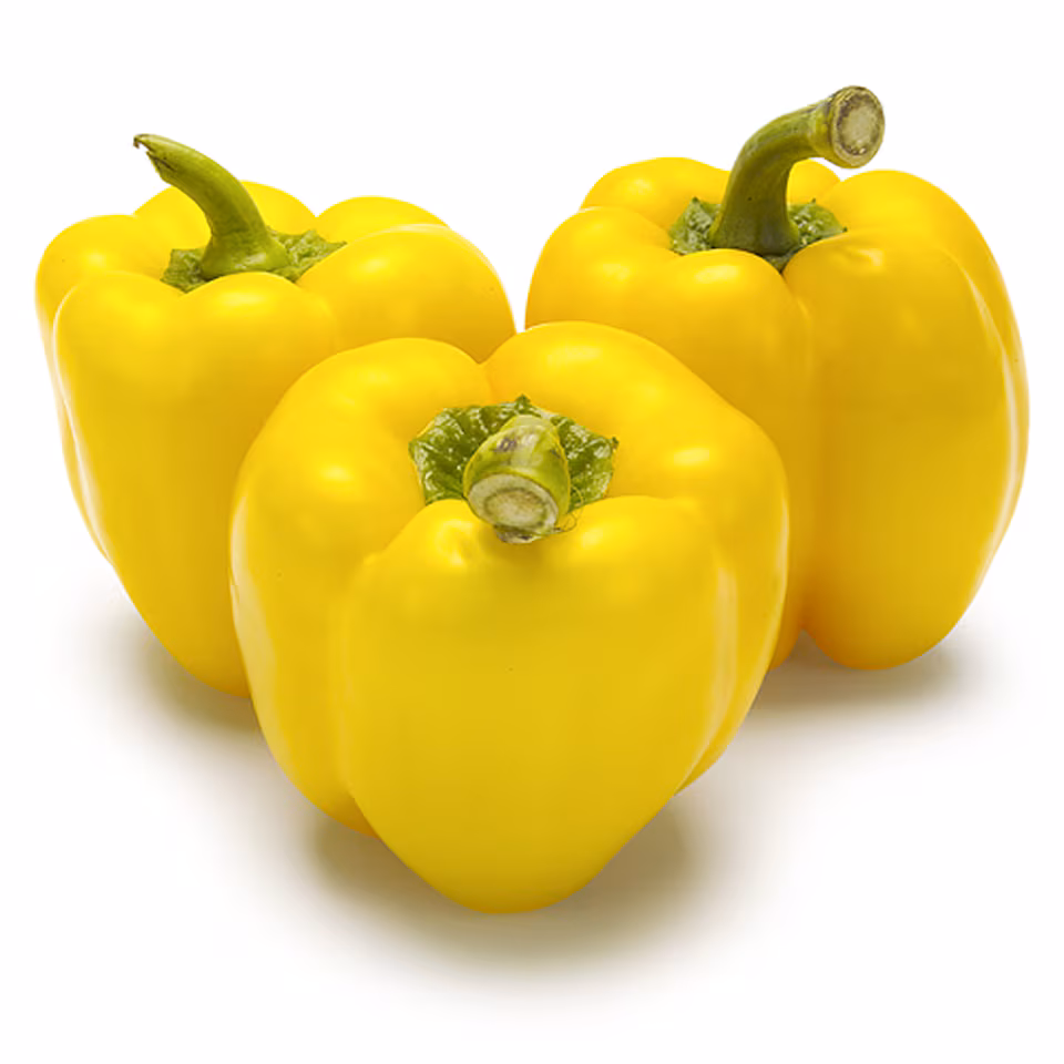 Tesco Yellow Peppers Each