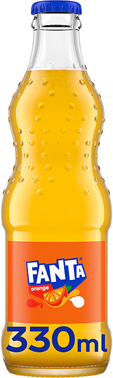Fanta Appelsin 0,33l Glassfl