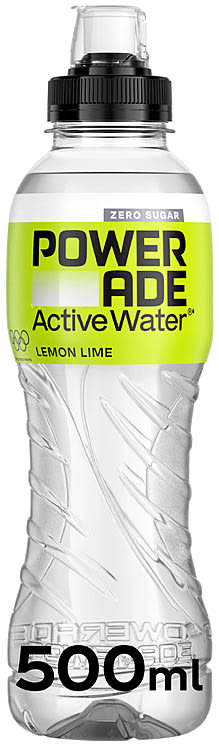 Powerade Zero Sugar Lemon Lime 0,5l flaske